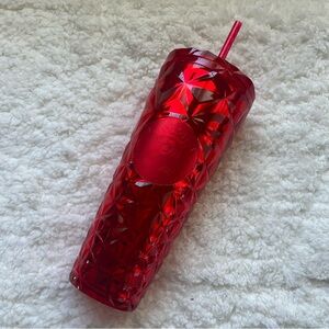 Starbucks Red Cold Cup Tumbler